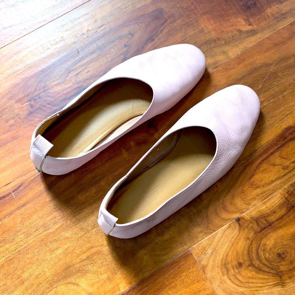 Everlane Italian leather day glove 7 blush